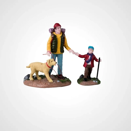 Lemax Hiking Buddies Set of 3