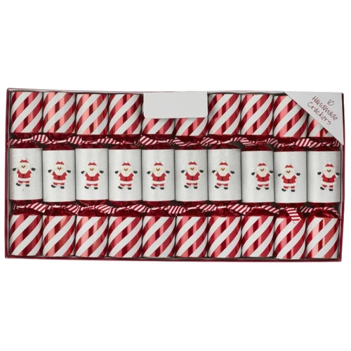 Candy Cane Santa’s  8.5” Bon Bons 10pk