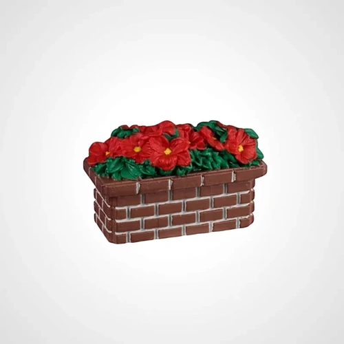 Lemax Poinsettia Planter 