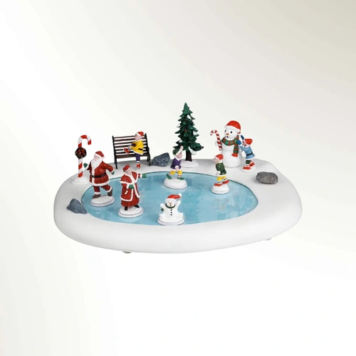 Lemax Northern Lights Skating Pond -  PREORDER