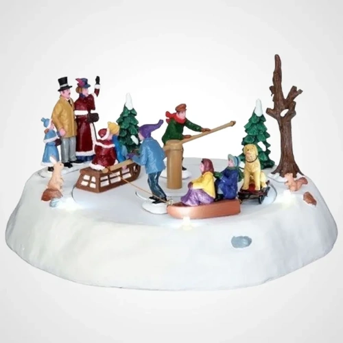 Lemax Victorian Ice Merry Go Round 