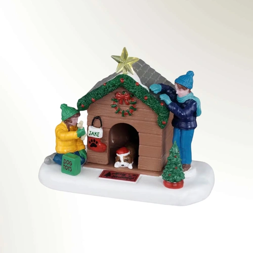 Lemax Doghouse Christmas - PREORDER FOR 2025