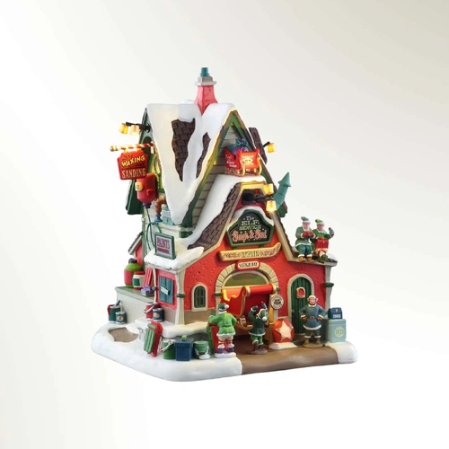 Lemax The Elf Service Sleigh & Sled Repair - PREORDER