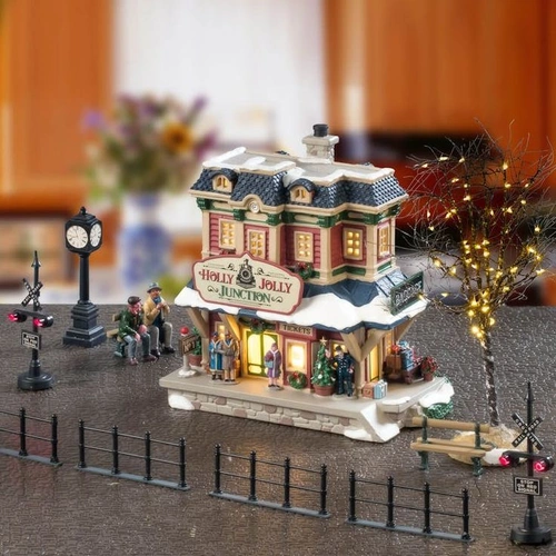 Lemax Holly Jolly Junction Set - PREORDER FOR 2024