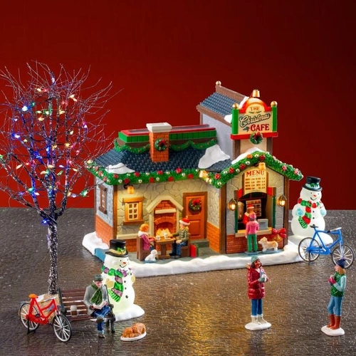 Lemax The Christmas Cafe Set - PREORDER FOR 2025