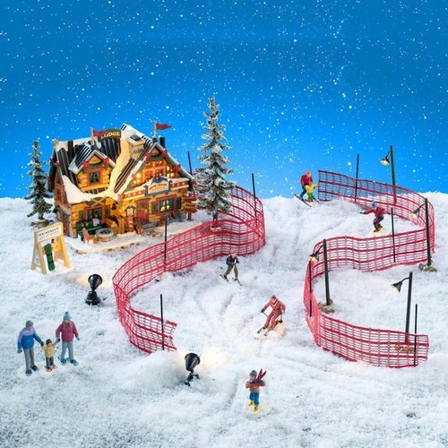 Lemax Aprex-Ski Lodge Set -Preorder for 2025