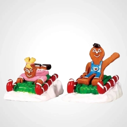 Lemax Sweet Sledding, Set of 2 