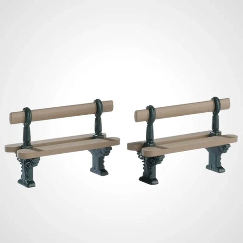 Lemax Double Seated Bench, Set of 2 