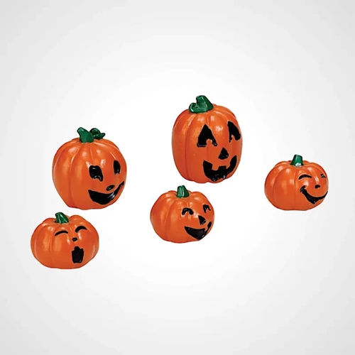 Lemax Happy Pumpkin Family, Set of 5