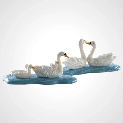 Lemax Swans, Set of 2  