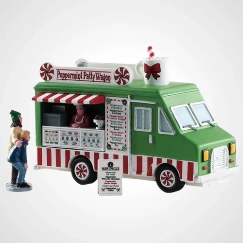 Lemax Peppermint Food Truck