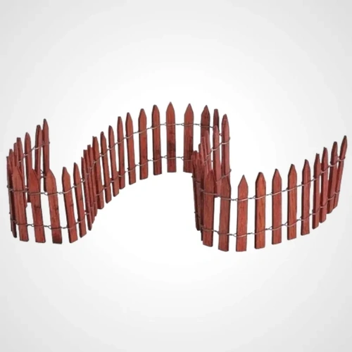 Lemax Wired Wooden Fence