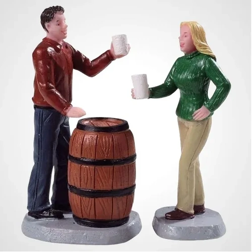 Lemax "Cheers" Set of 2