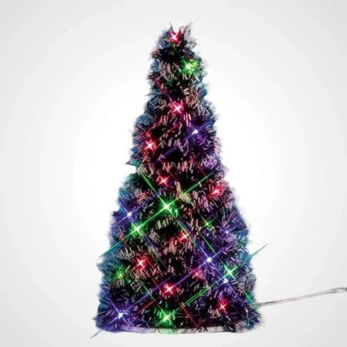 Lemax 11" Multi light Fir Tree 