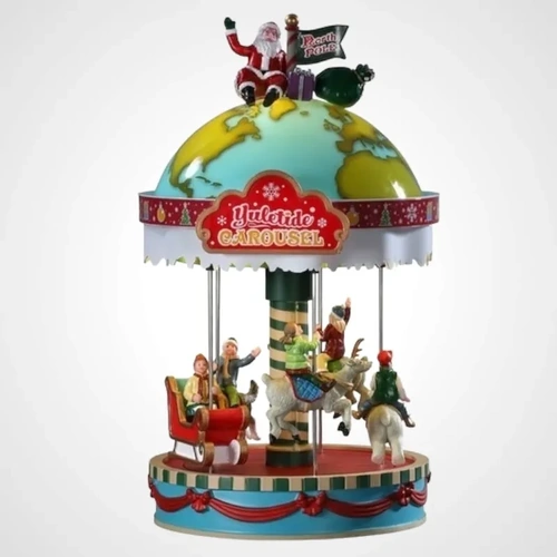 Lemax Yuletide Carousel 