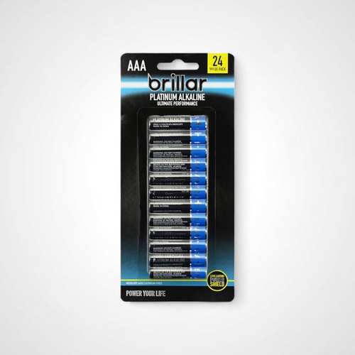 24 ok Premium Alkaline AAA Batteries