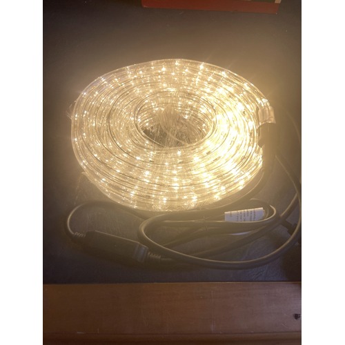 10m Warm White Rope Light - CONNECTABLE