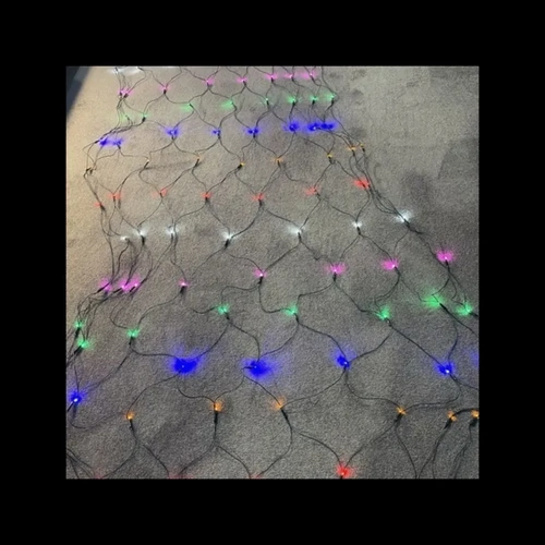 3m x 1.5m Multi LED Net - 6 colours 