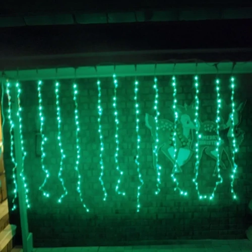 Green Curtain Light  3M x 2M