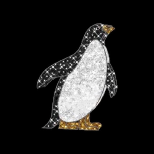 Right Black/White Penguin Motif - PREORDER