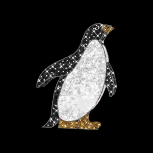 Right Black/White Penguin Motif