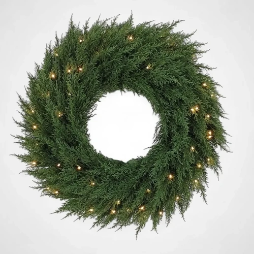 60cm Elegant Pine Wreath 