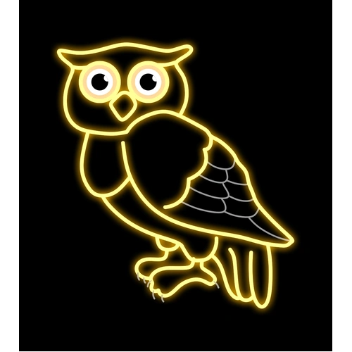 Owl Rope Light Motif - Preorder for 2025