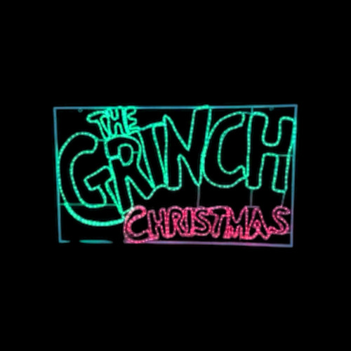 The Grinch Christmas Rope Light Motif