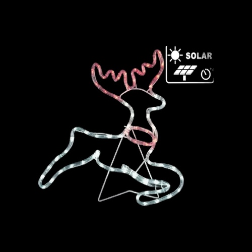 Solar Reindeer Rope Light Motif - PREORDER