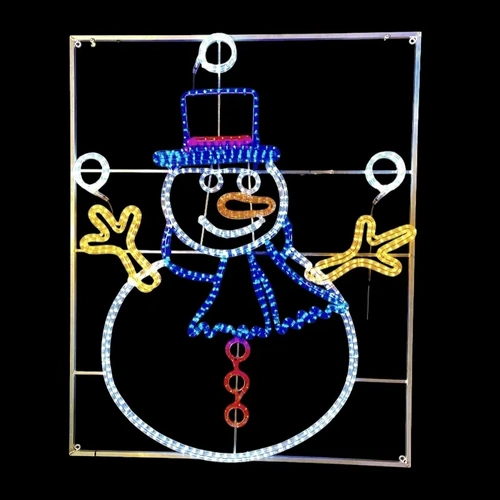 Juggling Snowman Rope Light Motif 