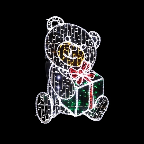 3m Teddy Bear Rope Light Motif 