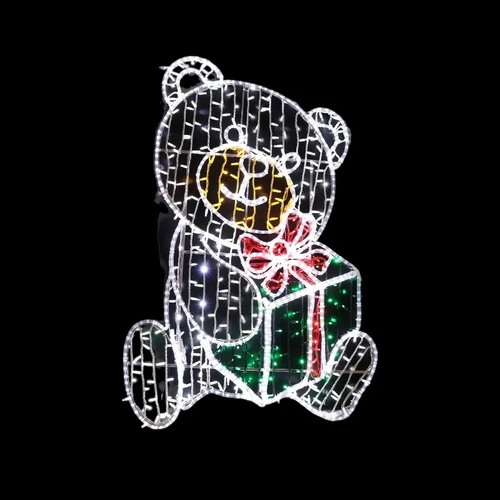 3m Teddy Bear Rope Light Motif 