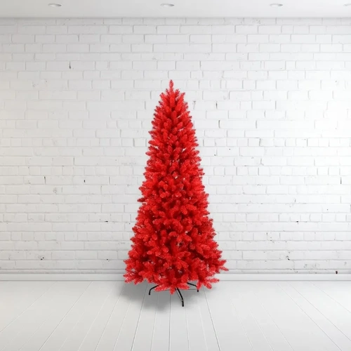 6 Foot Red Christmas Tree 