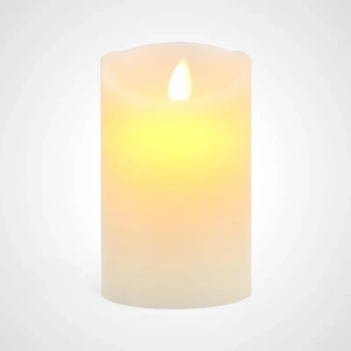 7.5cm x 12.5cm Ivory Flameless LED Candle