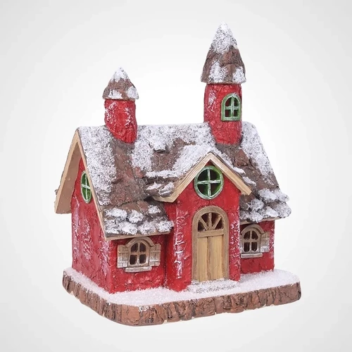 Christmas Resin House