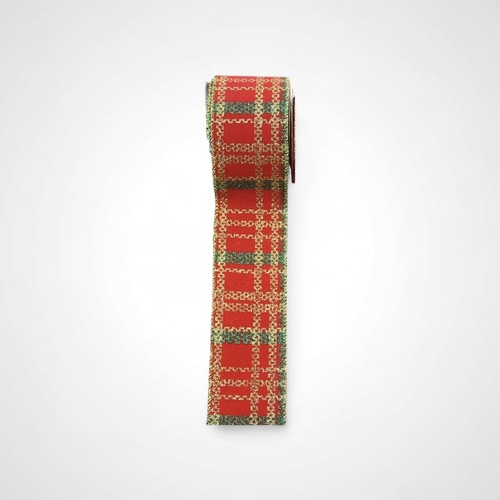 Tartan Pattern Ribbon