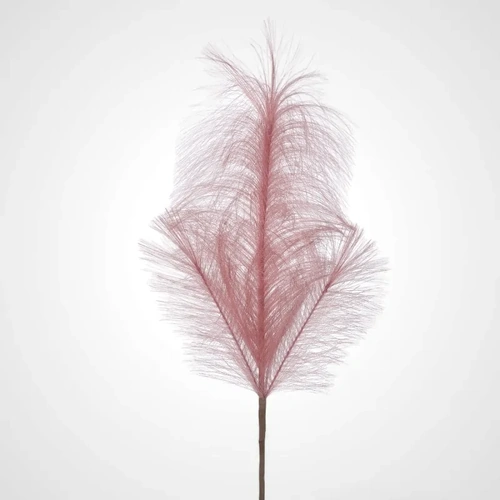 Pink Faux Pampas Stem