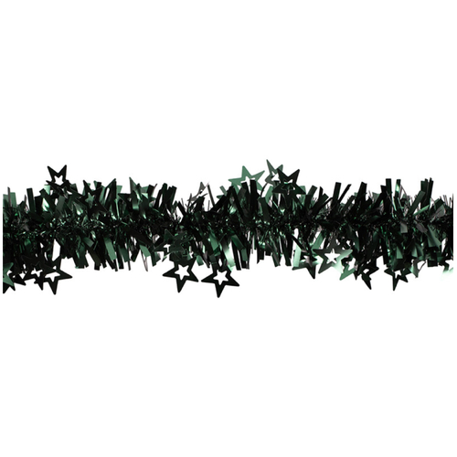 2m Forest Green Star Tinsel