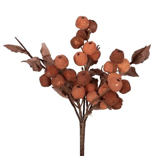 25cm Rustic Copper Berry Bunch