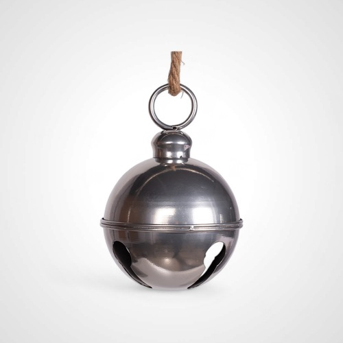 16cm Silver Metal Bell