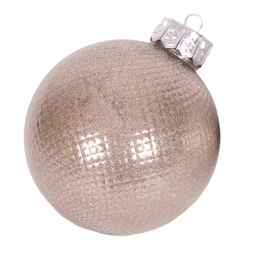 12cm Champagne Glass Bauble