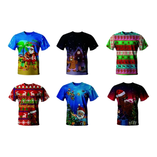 Double Sided Ugly Print T Shirt