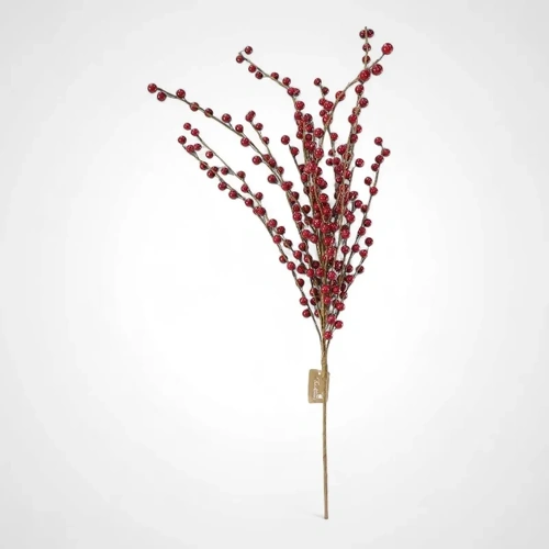 Luxury Red Berry Spray 75cm 