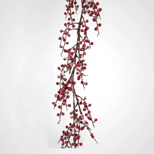 150cm Snowy Berry Garland 