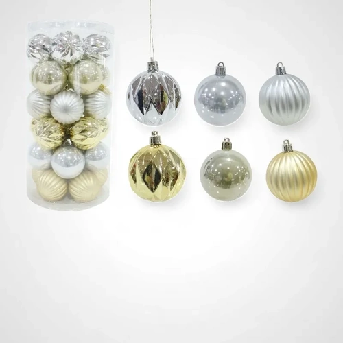 60mm Elegance Bauble 30pk 