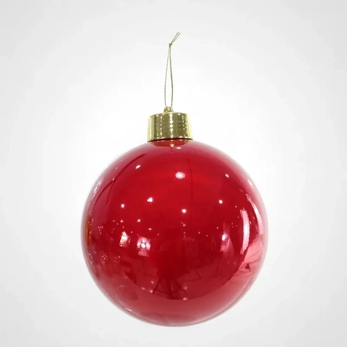 20cm Red Deluxe Pearl Bauble 