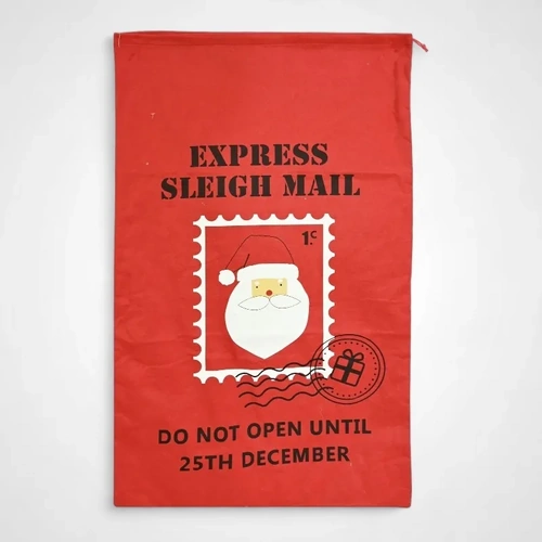 Jumbo Felt Sack Santa Claus Stamp