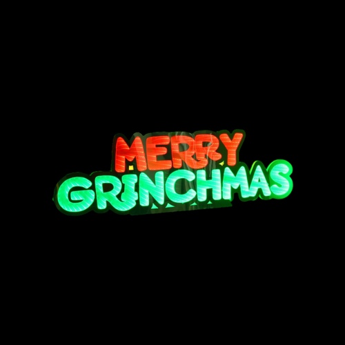 Infinity 90cm Merry Grinchmas Light