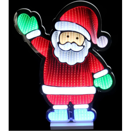 56cm LED Infinity Santa