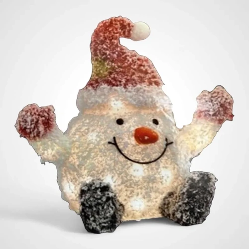 Cute Frosty LED Snowman